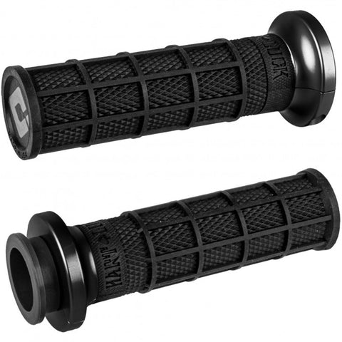 ODI V-Twin Lock-On Hart-Luck Signature Full Waffle Off-Road Hand Grips-206