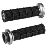 ODI V-twin Lock-on Hart-luck Signature Full-waffle Street Hand Grips-206