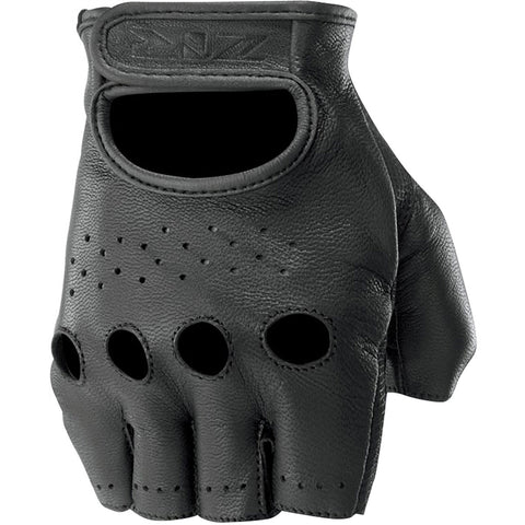 Z1R Ravage Fingerless Leather Women's Street Gloves-3311