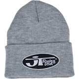 JT Racing Oval Logo Men's Beanie Hats-JT06001410
