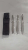 Perfect Point Throwing Knife Set 6" Inches (3 Pieces with Case)