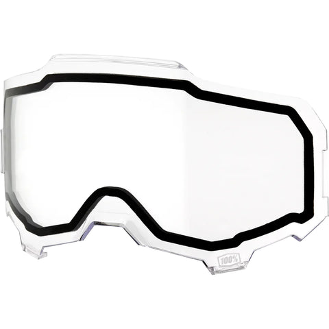 100% Armega Dual Pane Replacement Lens Goggle Accessories-2602-0933