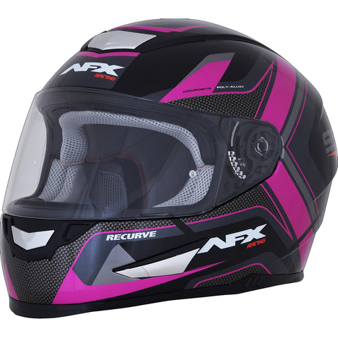 AFX FX-99 Recurve Full Face Adult Street Helmets-0101
