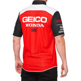 100% Geico/Honda Blitz Men's Button Up Short-Sleeve Shirts-956182