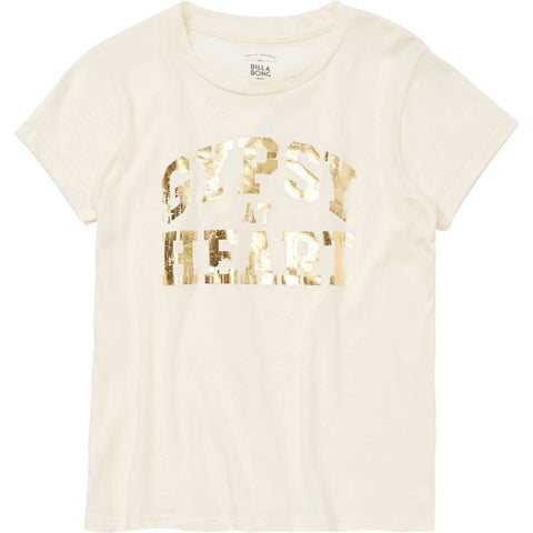 Billabong Gypsy Heart Youth Girls Short-Sleeve Shirts-G498HGYP