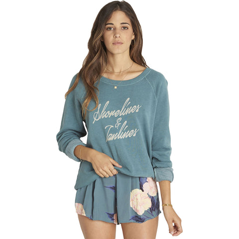 Billabong Shore Lines Women's Sweater Sweatshirts-J622LSHO