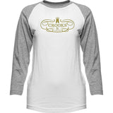 Crooks & Castles Superlative Baseball Knit Women's 3/4-Sleeve Shirts-CL1350122