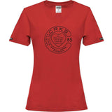 Crooks & Castles Mac 10 V-Neck Women's Short-Sleeve Shirts-CL1370713