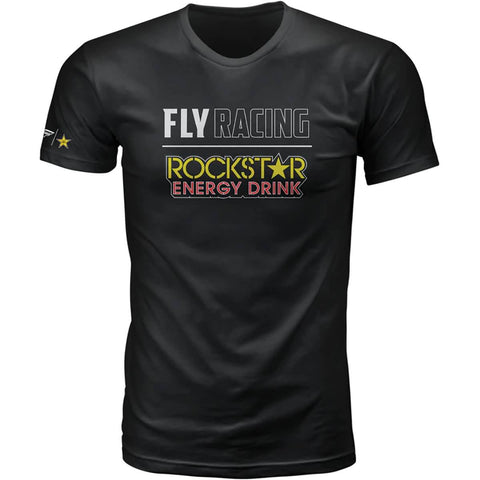 Fly Racing Fly Rockstar Logo Men's Short-Sleeve Shirts-352