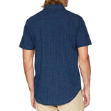 Globe Shallow Men's Button Up Short-Sleeve Shirts-GB01724002