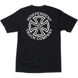 Independent Vertical Men's Short-Sleeve Shirts - Black