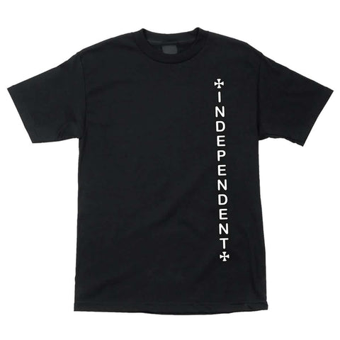 Independent Vertical Men's Short-Sleeve Shirts - Black