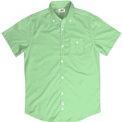 Lost Slider Men's Button Up Short-Sleeve Shirts Brand New-LS133746