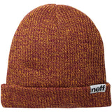 Neff Fold Heather Men's Beanie Hats - Black/Grey