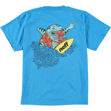 Neff Shark Surfer Men's Short-Sleeve Shirts - Turquoise