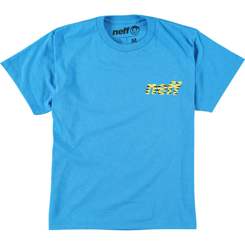 Neff Shark Surfer Men's Short-Sleeve Shirts - Turquoise