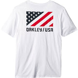 Oakley SC-USA Flag Men's Short-Sleeve Shirts-456847