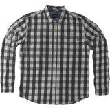 O'Neill Jack O'Neill Belcourt Men's Button Up Long-Sleeve Shirts - Dark Charcoal