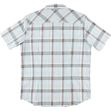 O'Neill Barrett Men's Button Up Short-Sleeve Shirts - Fog White