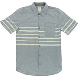 O'Neill Ledger Men's Button Up Short-Sleeve Shirts - Fatigue