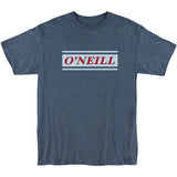 O'Neill Bar Men's Short-Sleeve Shirts - Medium Heather Grey