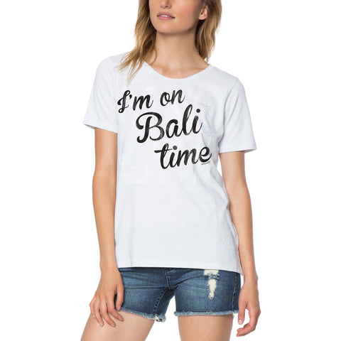 O'Neill Bali Time Women's Short-Sleeve Shirts - White