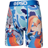PSD Space Jam A New Legacy Lola X Bugs Camo Boxer Men's Bottom Underwear-221180020