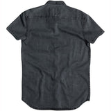 Quiksilver Eden Found Men's Button Up Short-Sleeve Shirts - Tarmac