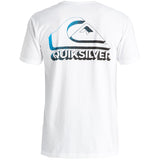 Quiksilver Sprayed In Men's Short-Sleeve Shirts - White