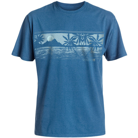 Quiksilver Wish You Were Here Men's Short-Sleeve Shirts - Ensign Blue