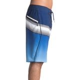 Quiksilver Division Fade 21" Men's Boardshort Shorts - Blue Light
