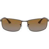 Ray-Ban RB3498 Men's Lifestyle Polarized Sunglasses-0RB3498
