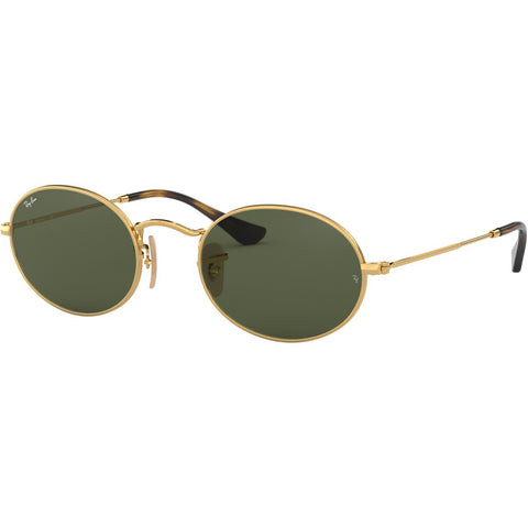 Ray-Ban Oval Flat Lenses Men's Lifestyle Sunglasses-0RB3547N