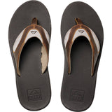 Reef Leather Fanning Men's Sandal Footwear-RF002156