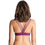 Roxy Sunset Paradise Fixed Tri Women's Top Swimwear (Brand New)