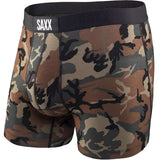 Saxx Vibe Boxer Men's Bottom Underwear - Black Gradient Stripe