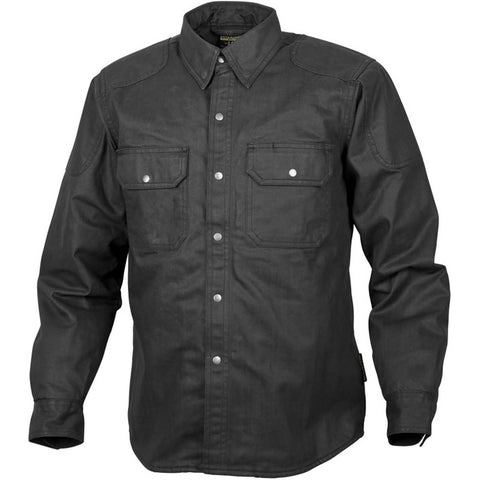 Scorpion EXO Covert Waxed Men's Button Up Long-Sleeve Shirts-75-5505