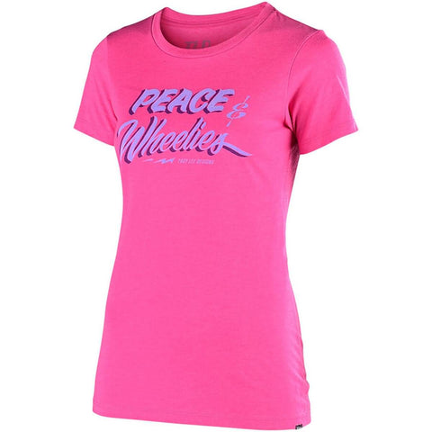 Troy Lee Designs Peace & Wheelies Women's Short-Sleeve Shirts-753725002