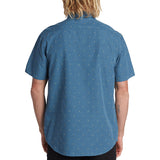 Billabong All Day Jacquard Men's Button Up Short-Sleeve Shirts-M5071BSJ