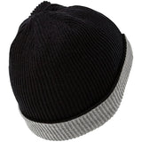 DC Contrast Men's Beanie Hats - Black/Grey