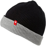 DC Contrast Men's Beanie Hats - Black/Grey