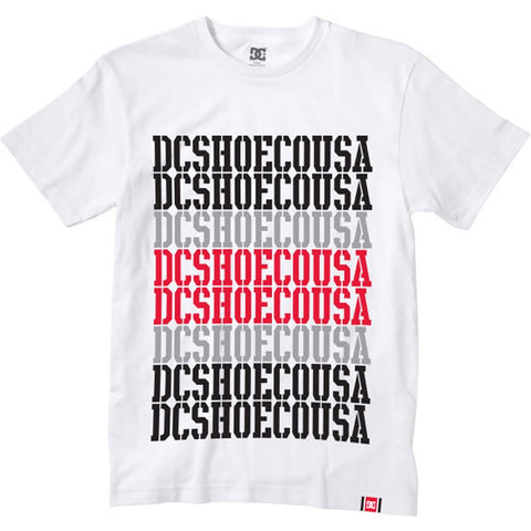 DC Rob Dyrdek USA Repeat Men's Short-Sleeve Shirts - White