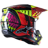 Alpinestars Supertech M5 Solar Flare Adult Off-Road Helmets-0110