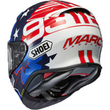 Shoei RF-1400 Marquez American Spirit Adult Street Helmets-0101
