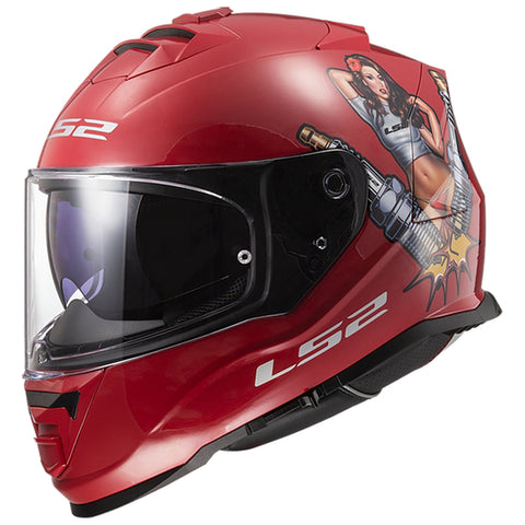 LS2 Assault Spark Full Face Adult Street Helmets-800