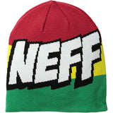 Neff Cartoon Men's Beanie Hats - Digi/Teal/Black