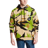 Neff Commando Men's Hoody Pullover Sweatshirts - Black