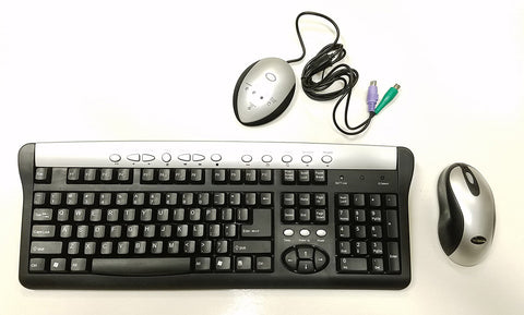 Keyboard and Mouse Set - Wireless - PS/2 Input