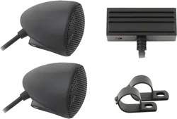 CYCLE SOUNDS ATV/UTV SOUND SYSTEM 2.5" KIT (BLACK)